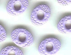 UOVO DI PASQUA LAVANDA OCCHIELLI 3/16" scrapbooking creazione carte timbratura - Foto 1 di 1