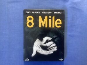 8 Mile Blu-ray SteelBook - Eminem , Brittany Murphy - Like New Region B