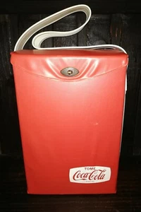 DE COLECCIÓN Y MUY RARO ARGENTINA COCA COLA ENFRIADOR VINILO PICNIC LONCHERA BEBIDA COCA - Imagen 1 de 12