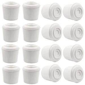 16pcs 7/8 Inch Round Chair Leg Tips Caps Non-Slip Rubber Chair Leg Floor Prot... - Picture 1 of 5
