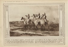 WW1 "On The Morning Of Waterloo" Lady Butler's Picture Of Last Reveille 1915