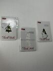 3 QuicKutz Cookie Cutter Holiday Cutting Dies - Tree “From Our Home To Yours”