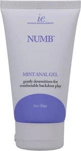 Intimate Enhancements Numb Mint Anal Gel 2 fl oz - Picture 1 of 4