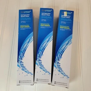 3 PACK - IcePure RWF3600A Refrigerator Water Filter - 3 Replacements NEW Sealed - Picture 1 of 4