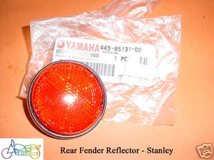 Yamaha RD350YPVS RZ350 RD350LC RD250LC RD125LC Rear Reflector NOS 449-85131-02 - Picture 1 of 4