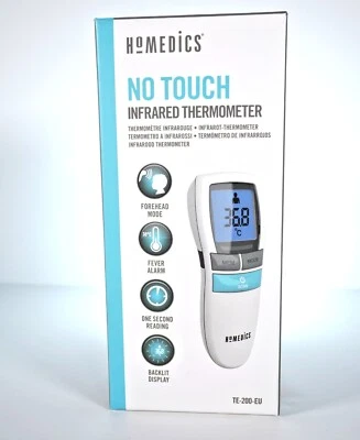 Homedics No Touch Infrared Human & Object Digital Backlit LCD Thermometer New