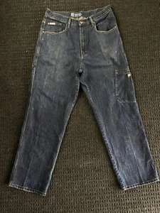 Vintage Mecca Jeans 36 Baggy Relaxed Wide Leg y2k Skater Grunge Hip Hop - Picture 1 of 13