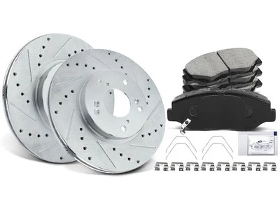 Kit de pastilha de freio e rotor dianteiro Honda Element 2003-2011 APR 88823WSJQ 2008 - Imagem 1 de 2