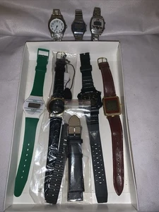 Lotto orologi vintage uomo e donna Kool, discoteca quarzo non testati - Foto 1 di 14
