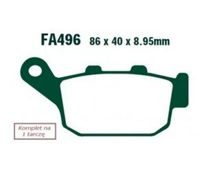 EBC Brakes Plaquettes de frein Plaquettes de freins FA496 - Photo 1/7