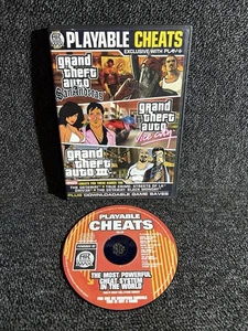 Grand Theft Auto Playable Cheats Vol.29 San Andreas, Vice City & GTA 3 - Picture 1 of 2