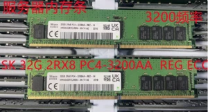 SK Hynix HMAA4GR7AJR8N-XN DDR4 32G 2RX8 PC4-3200AA REG ECC RAM RDIMM Memory - Picture 1 of 1