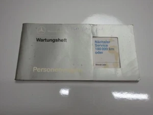 Wartungsheft blanko ausgefüllt ohne Fin Mercedes W201 W124 W140 R129 W126 - Bild 1 von 5