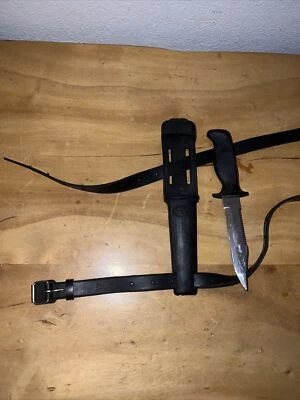 Cuchillo de buceo Dacor de acero inoxidable, Japón Foto 1 de 4