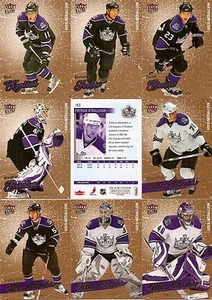2008-09 UD Fleer Ultra Gold Los Angeles Kings set squadra completo con radiocomandi (9)  - Foto 1 di 1