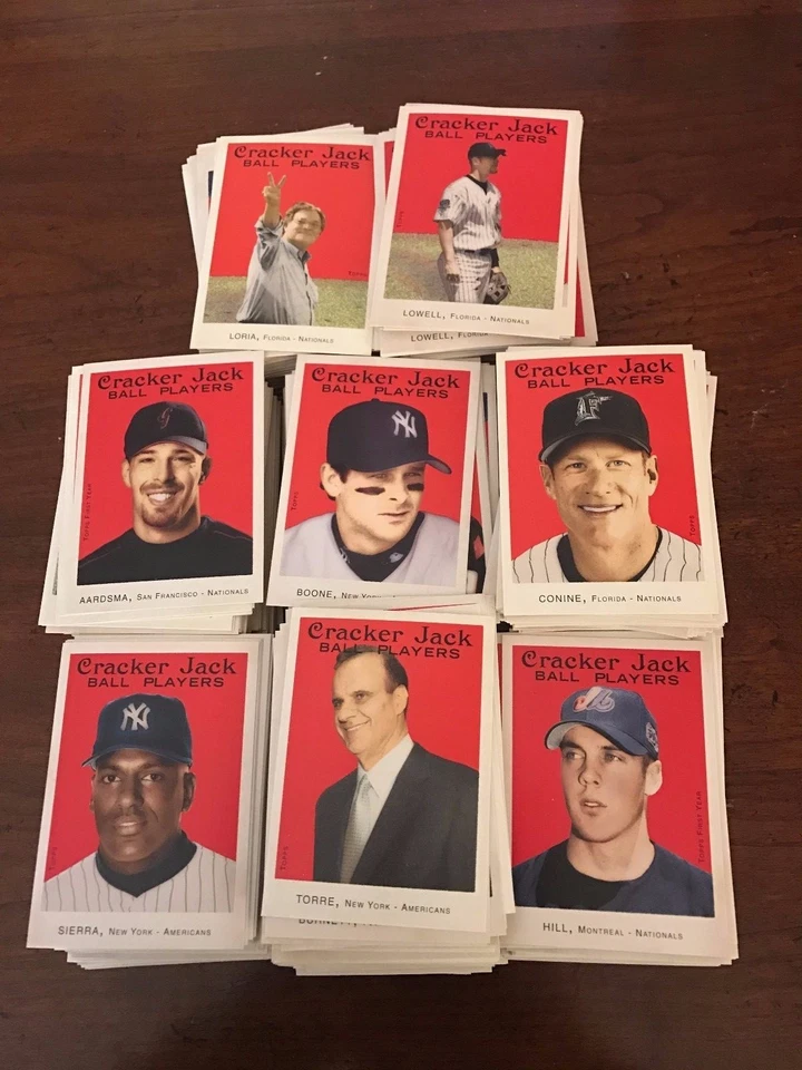 2004 TOPPS CRACKER JACK BASE CARDS #1 thru #237 - PICK ANY - UPDATED 07/11/24 - Image 1 of 1