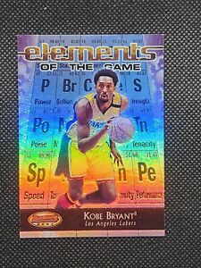2001 Bowman's Best Kobe Bryant Elements of The Game EG12