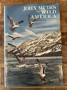 Vtg John Muir's WILD AMERICA by Tom Melham 1976 HB National Geographic Society - Picture 1 of 3