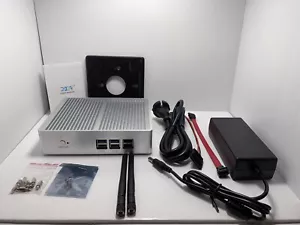 XCY Mini PC Intel Core i3-4012Y DDR III 4GB HDMI VGA 6* USB Wifi. Silver. NEW. - Picture 1 of 10