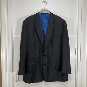 Chaqueta Blazer Gris Welsh & Jefferies Savile Row Lana A Medida Para Hombre’s - Imagen 1 de 4