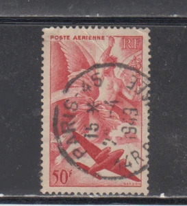FRANCE : 1946-47 - USED - SCOTT # C19 AIR - Picture 1 of 1
