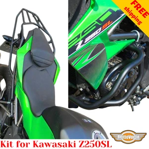Kit de barras de choque para protección de motor Kawasaki Z250SL Z250 SL, envío gratuito - Imagen 1 de 12