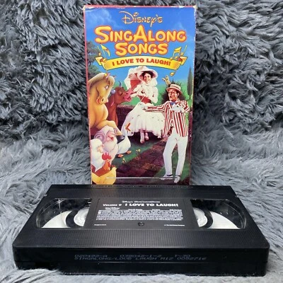Disneys Sing Along Songs - Mary Poppins I Love To Laugh Volume 9 VHS Tape 1993 - Image 1 of 4