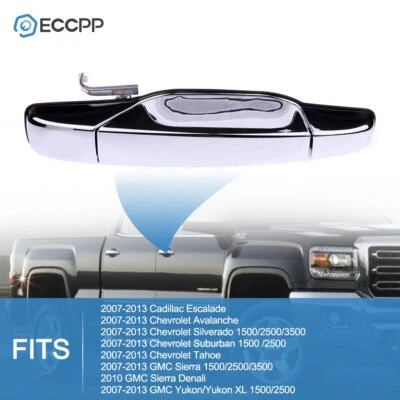 Front Right Exterior Door Handle For 2007-2013 Chevrolet Silverado 1500 Tahoe - Image 1 of 4