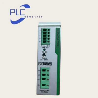 2866462 TRIO-PS/3AC/24DC/ 5 1 PIEZA NUEVO Phoenix Fuente de Alimentación 24V DC/5A TRIFÁSICO Foto 1 de 3