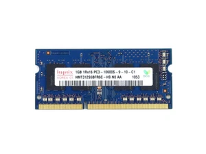 SK HYNIX 1GB DDR3 PC3-10600 1333MHZ 204-PIN CL9 SODIMM MEMORY HMT312S6BFR6C-H9 - Picture 1 of 2
