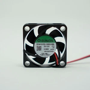 SUNON Fan 1 9/16x1 9/16x0 3/8in EB40101S2-999 EE40101S2 12V 39 0/12ft3 / Hour - Picture 1 of 1