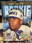 RAY ALLEN Z-Force CLING ROOKIE CARD Milwaukee Bucks Basketball 1996/97 NBA RC!
