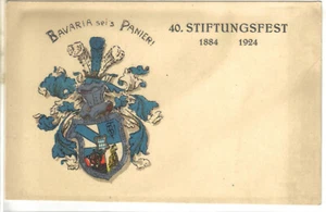 AK Ansichtskarte Studentika Mittweida Sachsen 1924 Stiftungsfest 4. - Bild 1 von 1