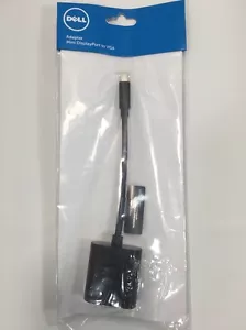 NEW SEALED DELL Mini Display Port to VGA Adapter Cables - PNKVT Rev. A02 - Picture 1 of 6