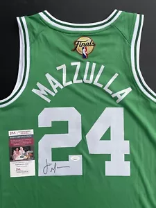 Joe Mazzulla Signed Autographed Boston Celtics Jersey 2024 Champs JSA Coa Coach - Picture 1 of 4