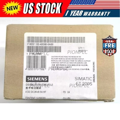 New Siemens SIMATIC DP 5 ELECTRON MODULES 6ES7132-4BD00-0AA0 6ES7 132-4BD00-0AA0 - Image 1 of 4
