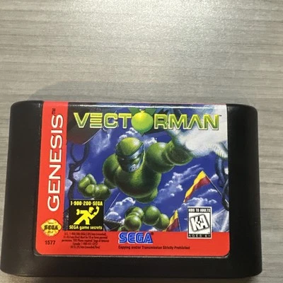 Vectorman (Sega Genesis, 1995) Cartridge Only Tested - Image 1 of 2