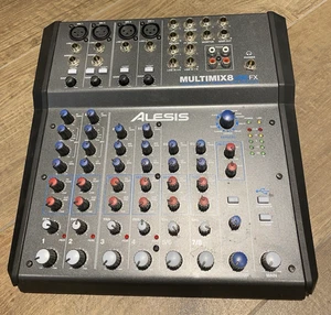 Alesis MultiMix 8 USB FX 8-Channel Mixer with Built-In Effects and USB Interface - Picture 1 of 9