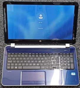 BLUE 15.6INCH HP 15-N299EA CORE i3 8GB 128GB SSD WIN 11 PRO - Picture 1 of 14