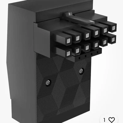 12VHPWR 90 Degree Adapter: 16 Pin GPU Power Connector 600W Pcie5.0 Right...  - Image 1 of 4