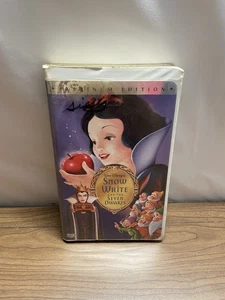 Snow White and the Seven Dwarfs (VHS, 2001, Platinum Edition) - Picture 1 of 3