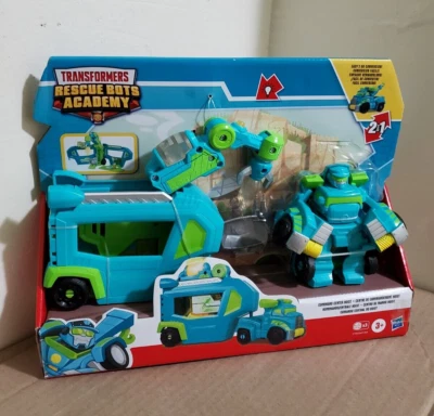 Transformers Playskool Heroes Rescue Bots Academy Command Center Hoist 4.5" Acti - Image 1 of 4