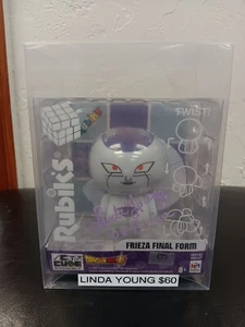 linda young og frieza rubiks signed figure, Jsa Cert, Final Form Frieza - Picture 1 of 5