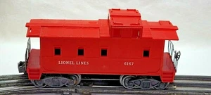 Lionel Lines No.6167 Caboose Bright Red, Excellent Condition, See Pictures - Picture 1 of 7