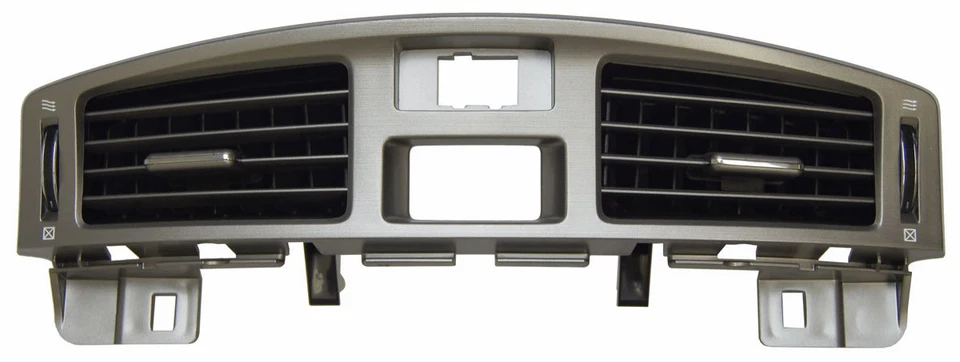2011-2012 Toyota Avalon painel central aberturas AVAC prata novo fabricante de equipamento original 5540507020 - Imagem 1 de 4