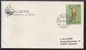 ✔️ VATICAN VATICANO 1984. EXCELLENT FDC COVER - Picture 1 of 1