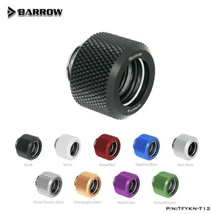 Barrow TFYKN-T12 Hard Tube Fittings G1/4" Adapters For OD12mm Rigid Tubings - Picture 1 of 11