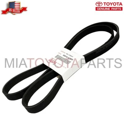 OEM Genuine Toyota Serpentine Drive Belt 90916-A2026 Avalon Camry Highlander - Изображение 1 из 4