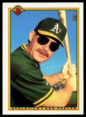 Ken Phelps 1990 Bowman #462 Tiffany - Image 1 of 2