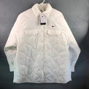Nike Sportswear Essential Quilted Trench Jacket Coat FB8732-133 Women's L - Picture 1 of 9